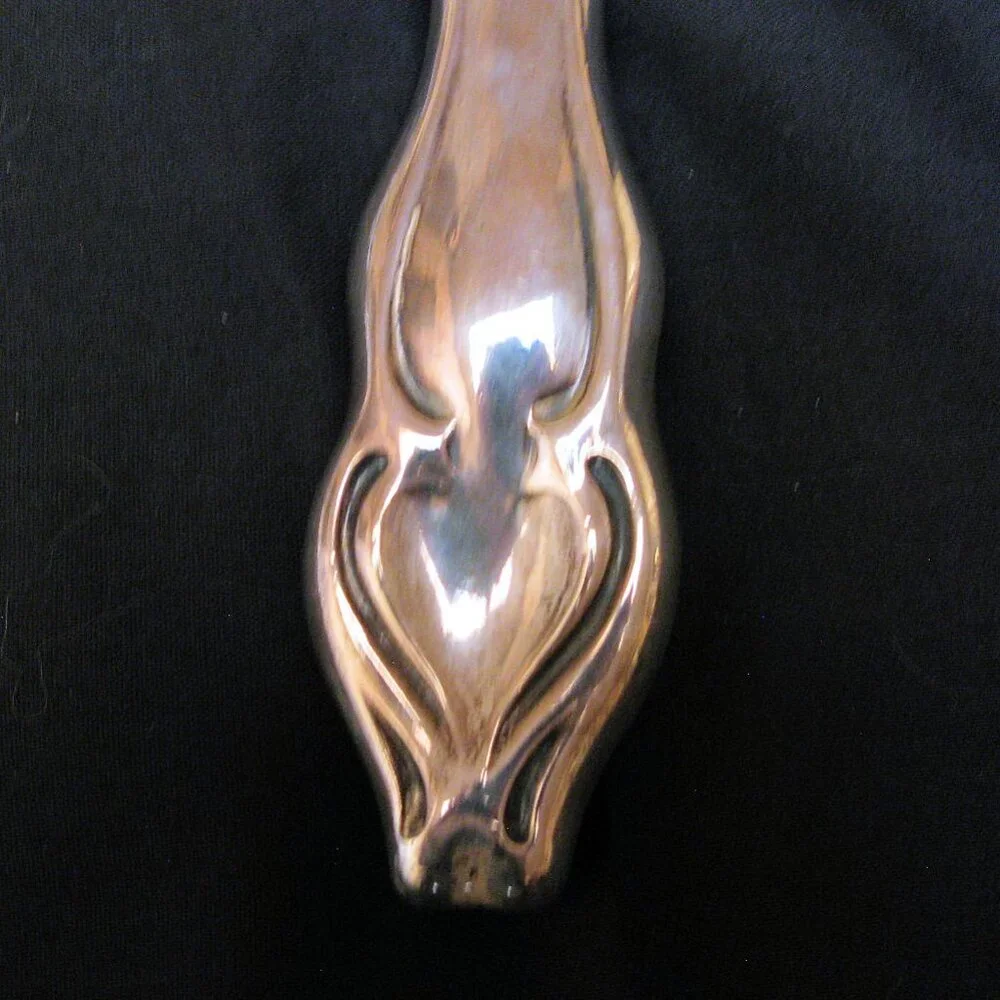 ANTIQUE SILVER MIRROR, BRUSH, WEBSTER CO. ART NOUVEAU STERLING